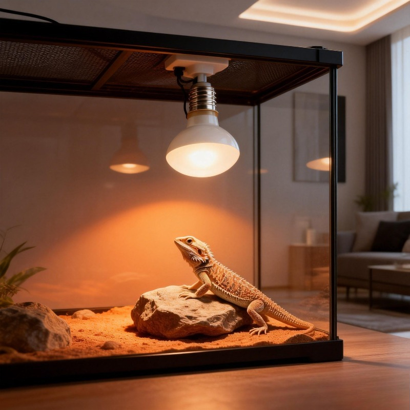 Gecko Lighting & Decor - Żarówka grzewcza UVA dla gadów, żółwi,