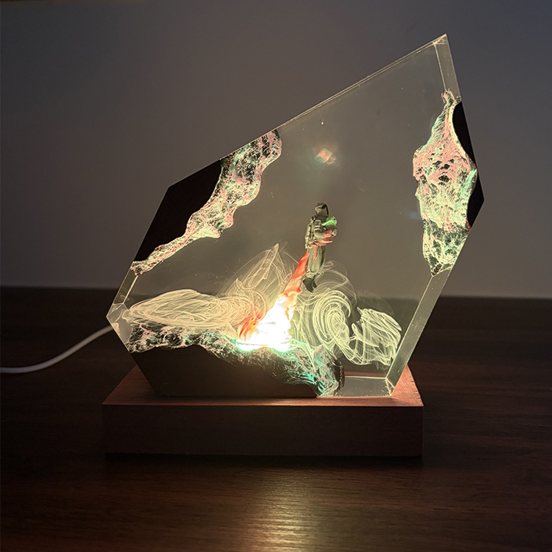 Lighting Decoration For Wedding - Figurka Anime Sci-fi Organizm Żywiczny Lampka