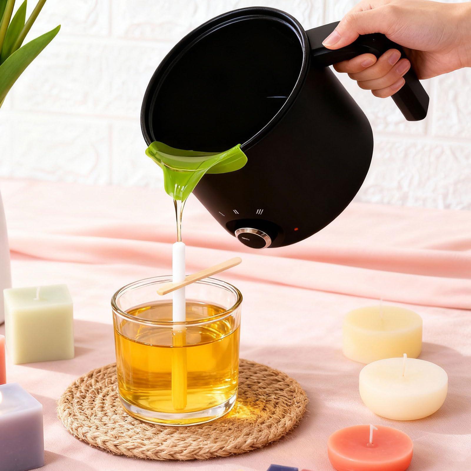 Wax Melter Electric - Elektryczny podgrzewacz do wosku 1.5L, żaroodporny
