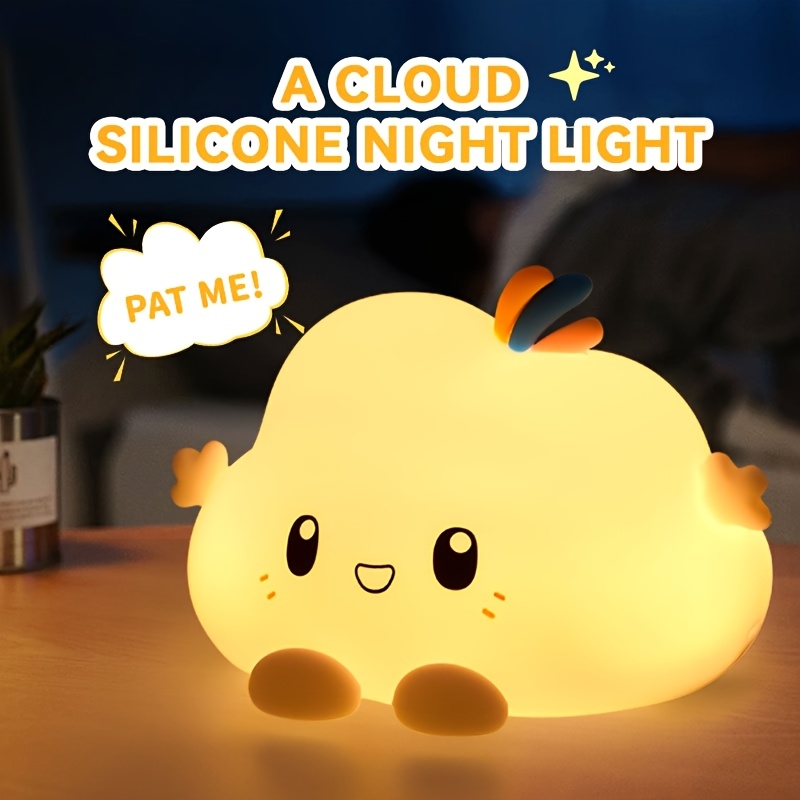 Lighting Table Decor - Lampka nocna w kształcie chmury, ściemnianie