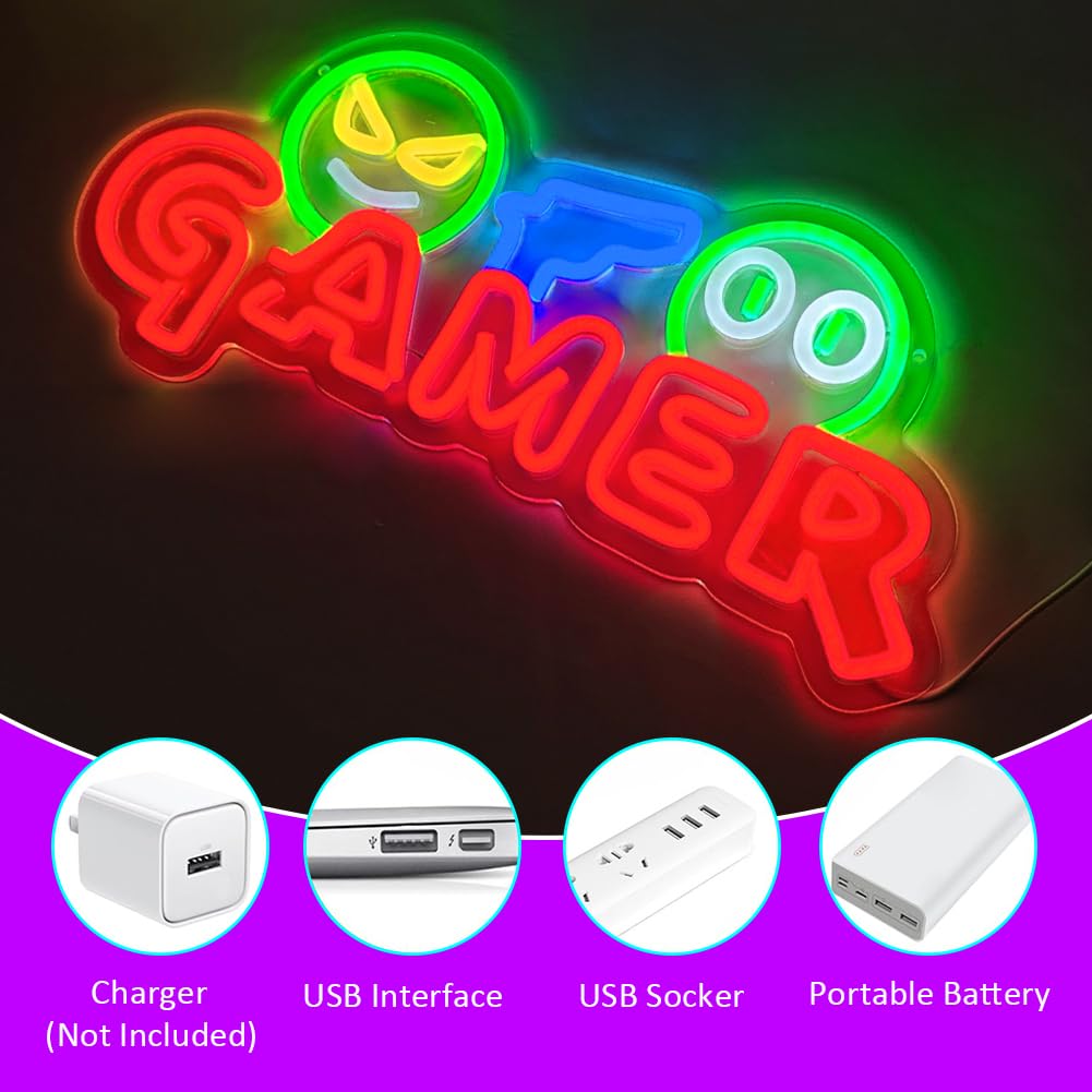 Neonowy Znak LED dla Graczy, K – Lighting Decoration For Wedding recenzja i cena