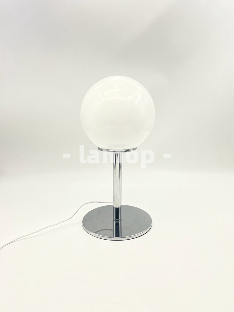 Lampa stołowa z mlecznobiałą,  – Lighting Table Decor recenzja i cena