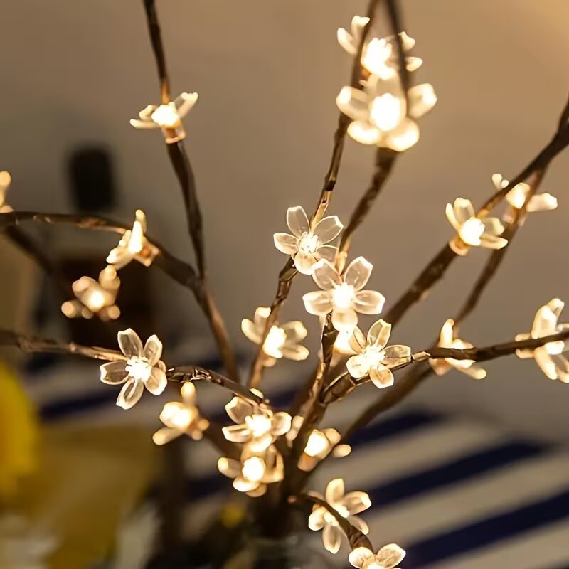 1/2 szt. 20 LED Lampki Gałązki – Lighting Table Decor recenzja i cena