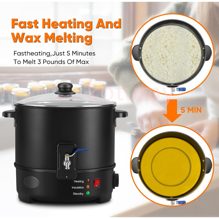 Elektryczny podgrzewacz do wos – Wax Melter Electric recenzja i cena