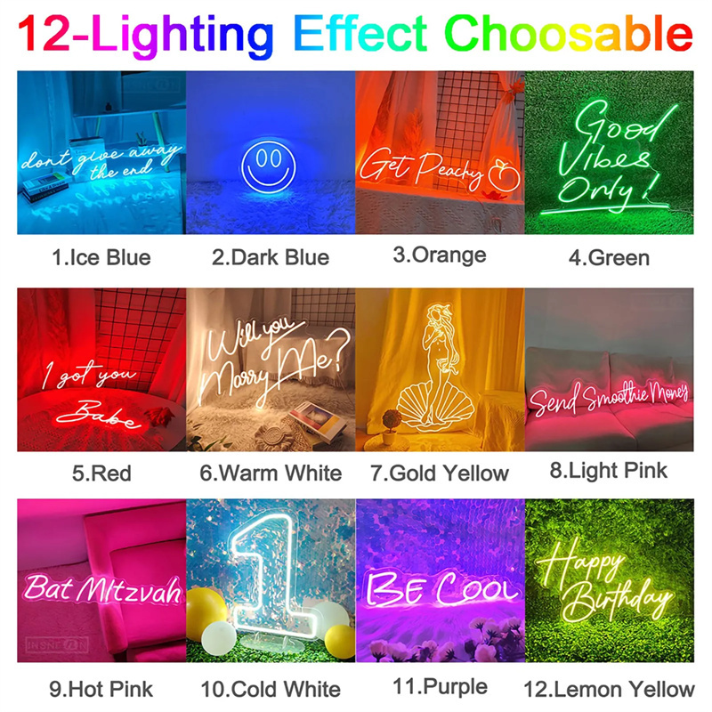 Niestandardowe neonowe znaki L – Lighting Decoration For Wedding recenzja i cena