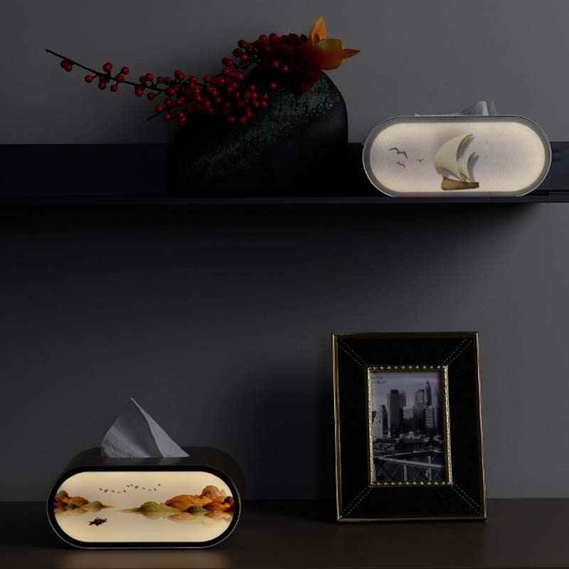 Pudełko na chusteczki z lampką – Lighting Home Decor Ideas recenzja i cena